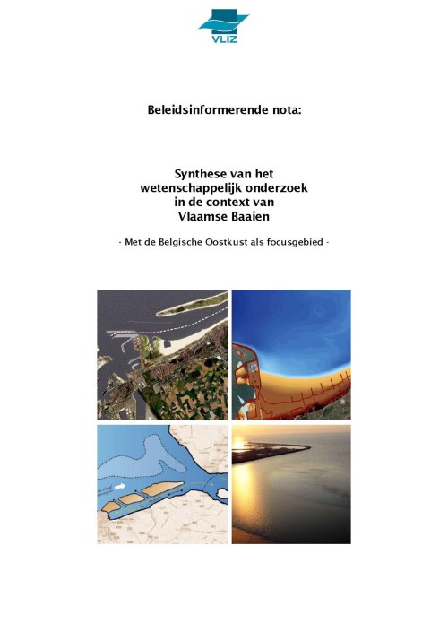 Synthese van het wetenschappelijk onderzoek in de context van Vlaamse Baaien – Met de Belgische Oostkust als focusgebied