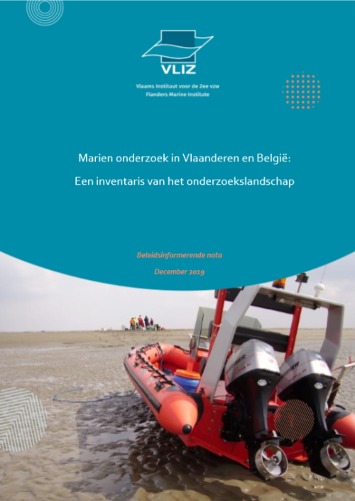 Marien onderzoek in Vlaanderen en België: een inventaris van het onderzoekslandschap