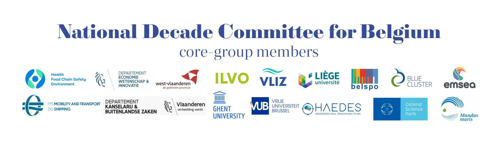 NDC belgium core group members