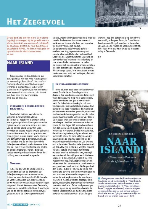 Het zeegevoel: Naar Island