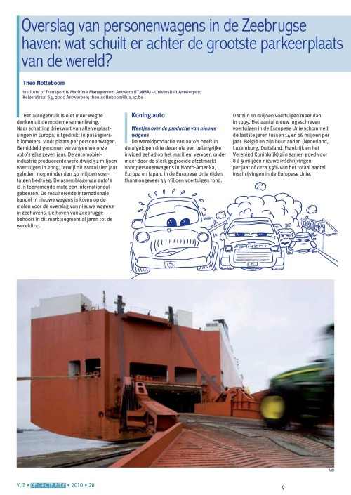 Overslag van personenwagens in de Zeebrugse haven: wat schuilt er achter de grootste parkeerplaats van de wereld?