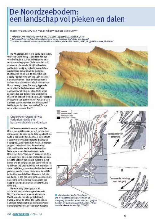De Noordzeebodem: een landschap vol pieken en dalen