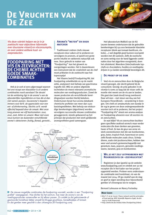 De vruchten van de zee: Foodpairing met vis en zeevruchten: de chemie achter goede smaakcombinaties