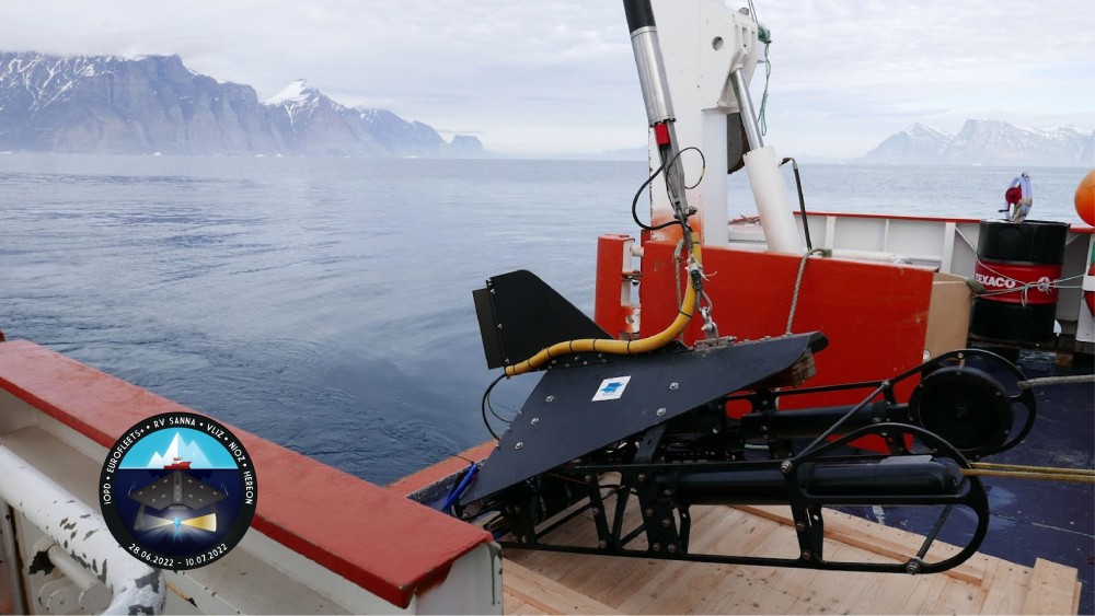 The Video Plankton Recorder onboard the RV Sanna in West Greenland.