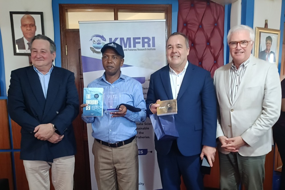 VLIZ delegatie bij KMFRI