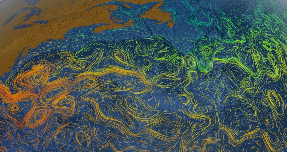 Eddies in the North Atlantic