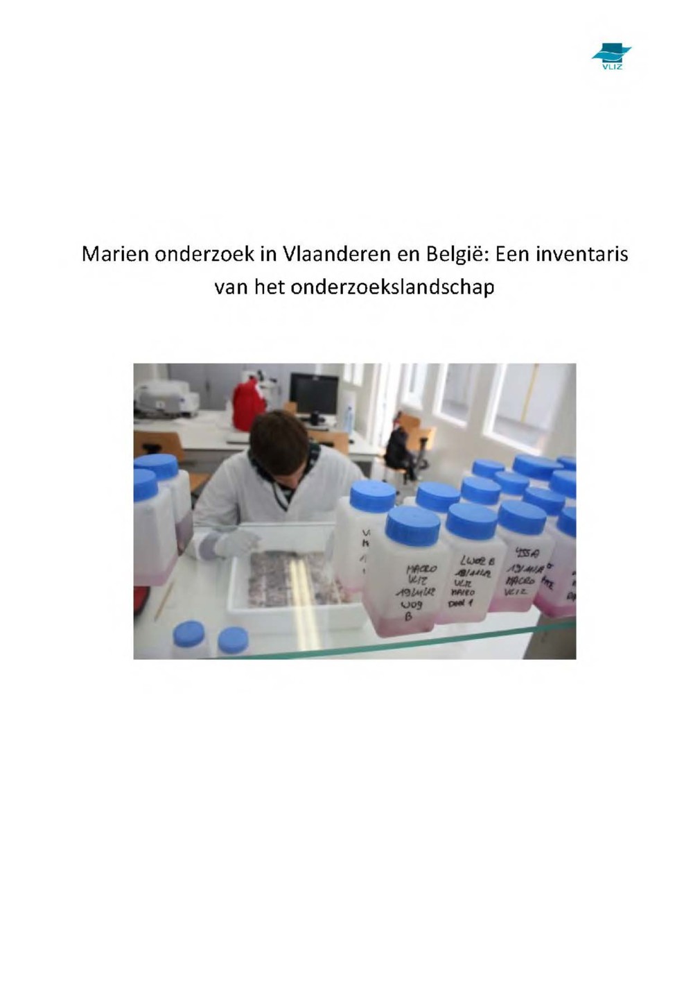 Marien onderzoek in Vlaanderen en België: Een inventaris van het onderzoekslandschap