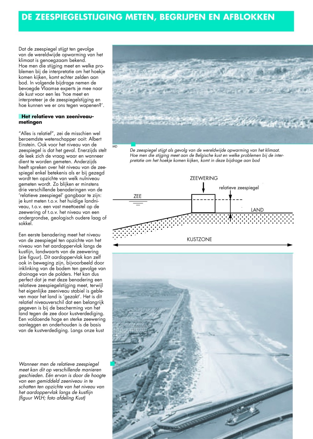 De zeespiegelstijging meten, begrijpen en afblokken