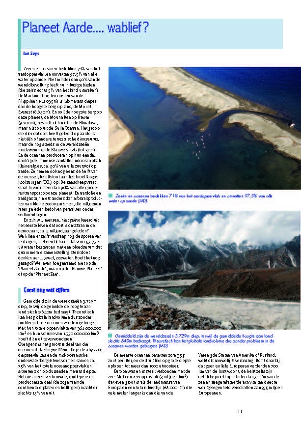 Planeet Aarde.... wablief?