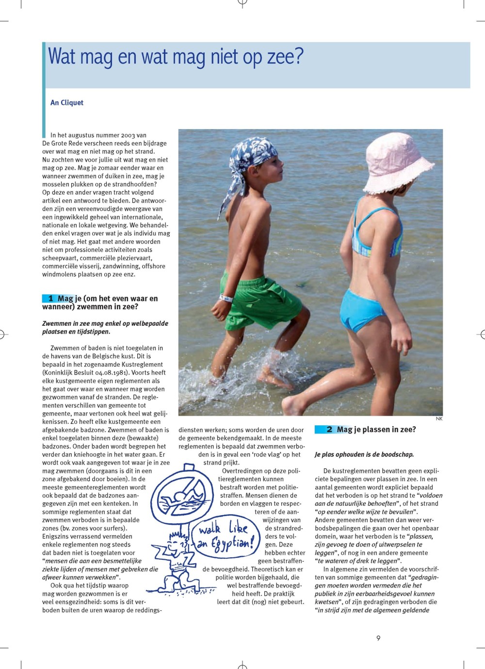 Wat mag en wat mag niet op zee?