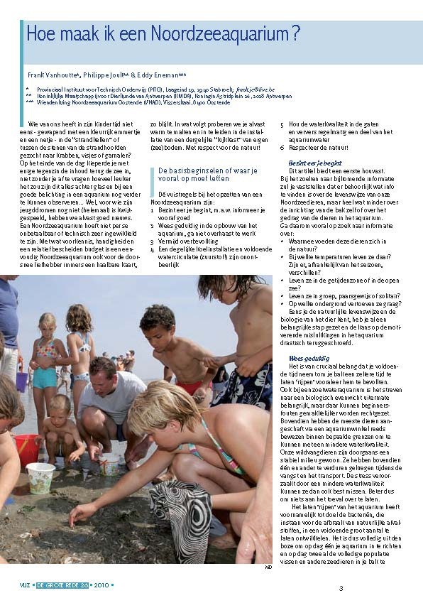 Hoe maak ik een Noordzeeaquarium?