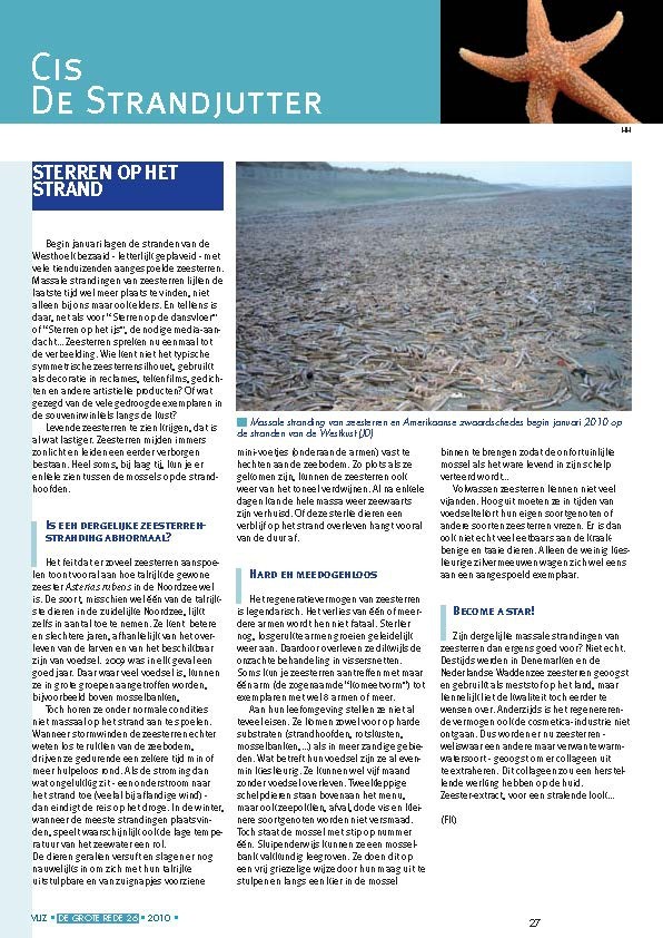 Cis de Strandjutter: Sterren op het strand