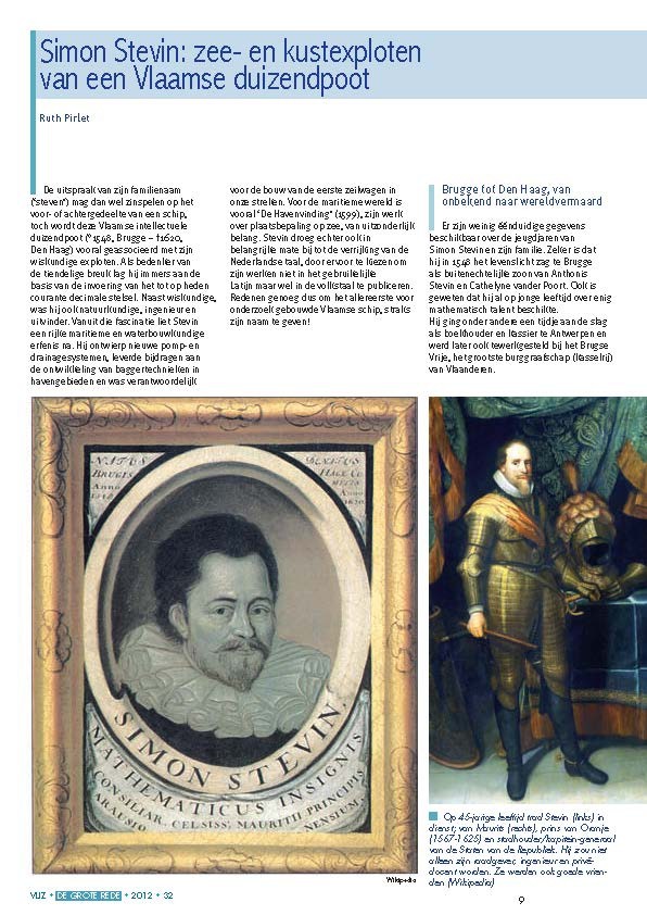Simon Stevin: zee- en kustexploten van een Vlaamse duizendpoot