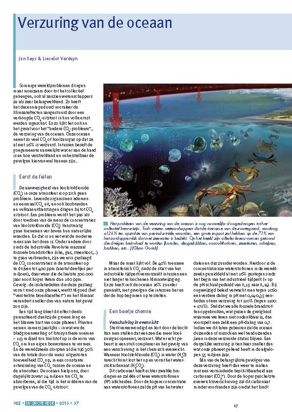 Verzuring van de oceaan