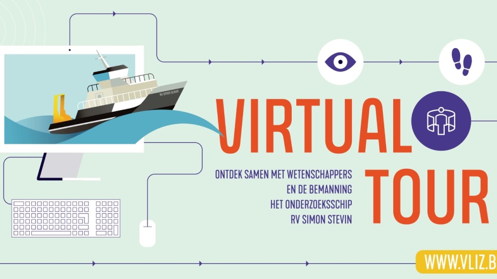 Ga virtueel aan boord van de RV Simon Stevin