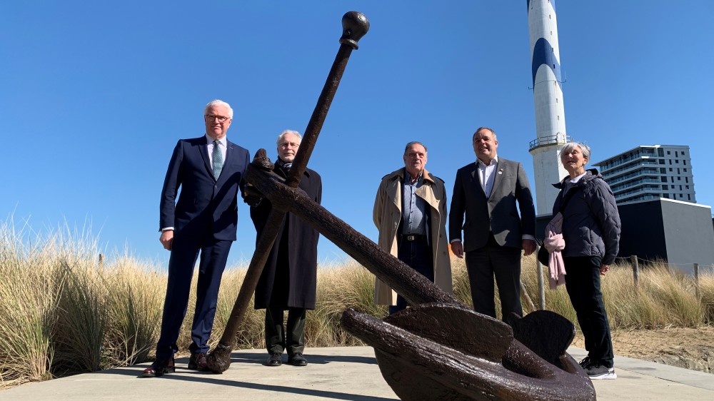 Anker historisch schip Belgica krijgt plaats op Oostendse Oosteroever