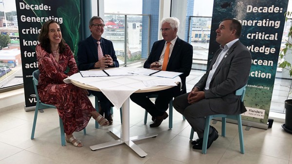 Ondertekening MoU INVEMAR-VLIZ