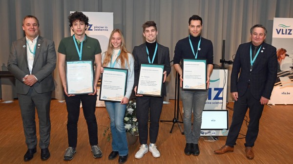 Laureaten VLIZ wetenschapsprijzen 2022