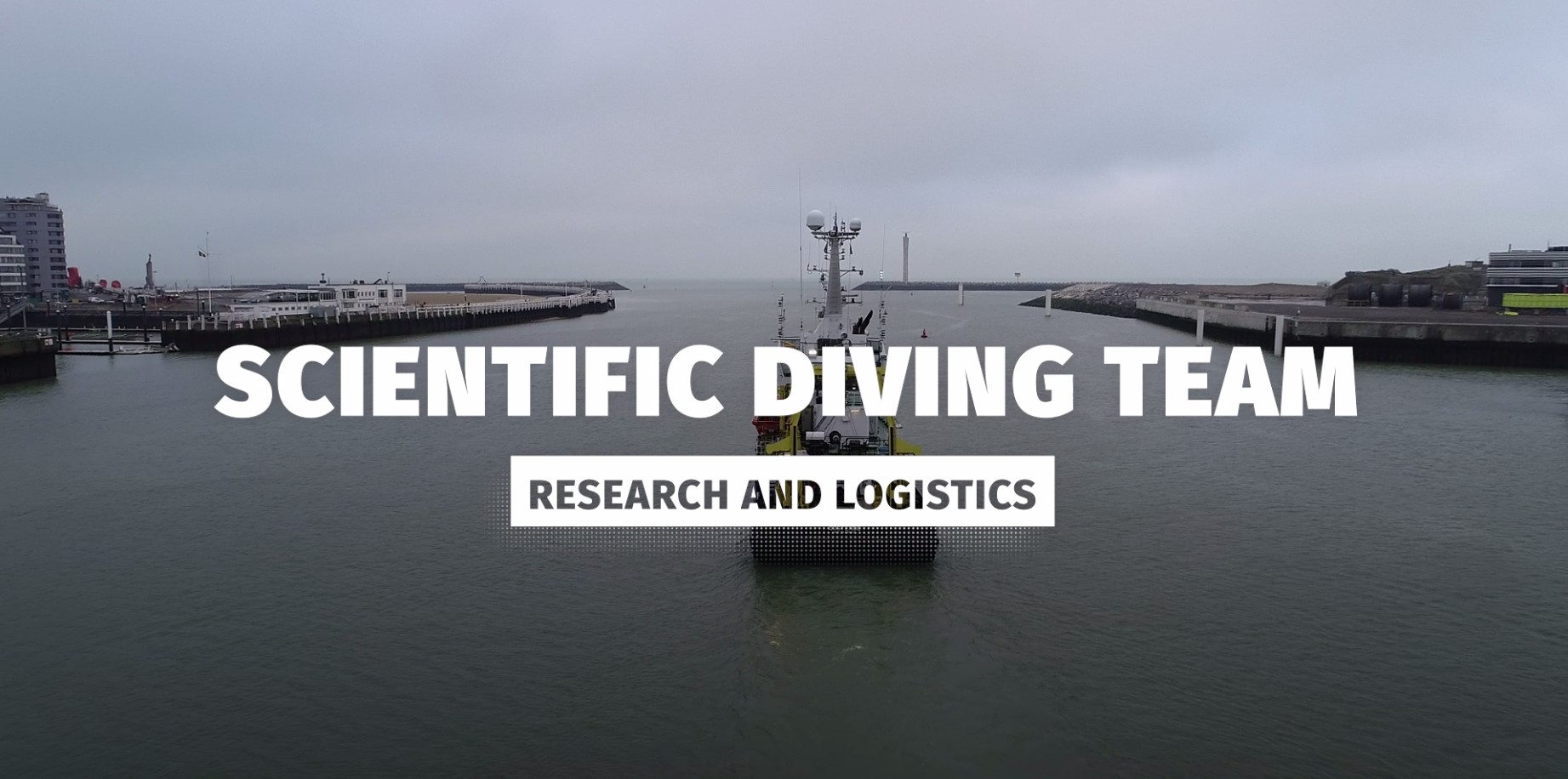 Bezoek VLIZ virtueel: het wetenschappelijk duikteam