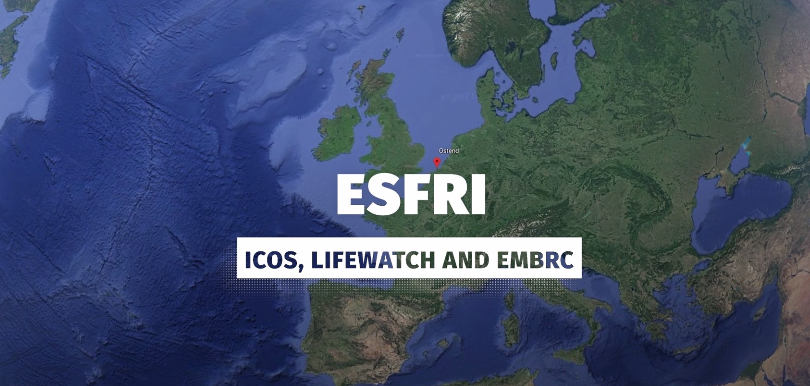 De Europese onderzoeksinfrastructuren ICOS, LifeWatch en EMBRC