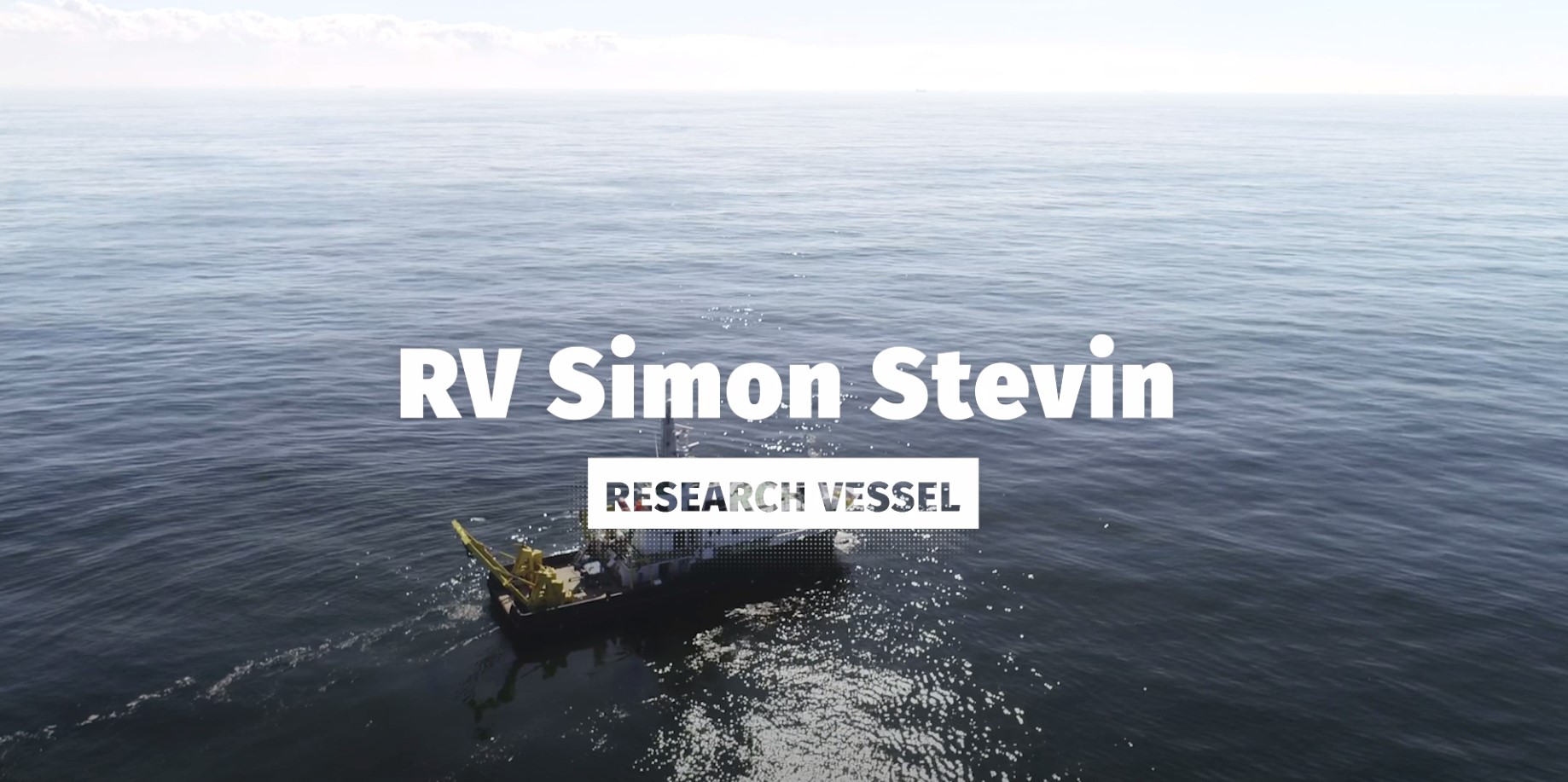 Het Vlaams onderzoeksschip RV Simon Stevin