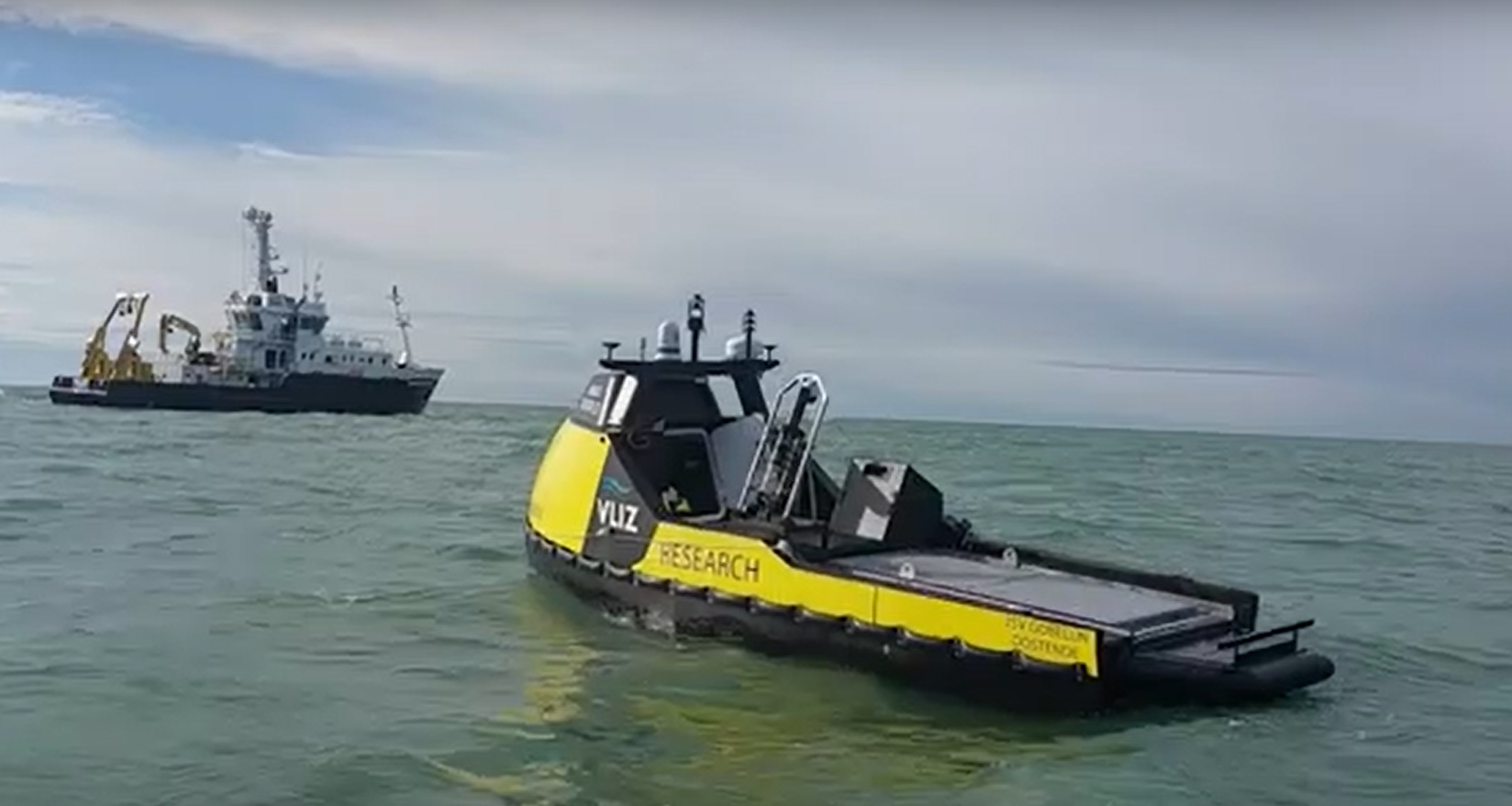 USV Gobelijn and RV Simon Stevin