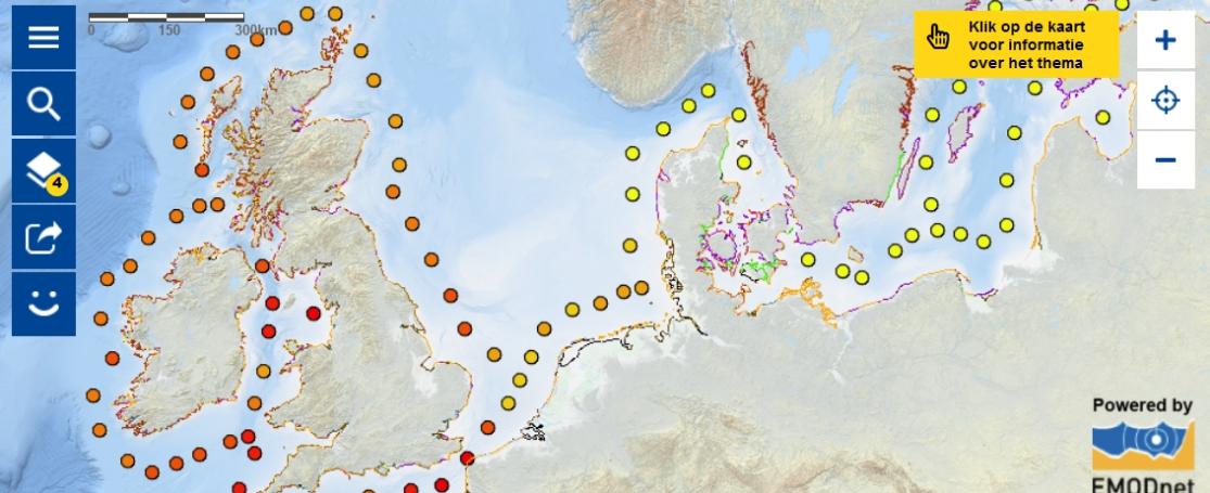 screenshot Europese zeeatlas