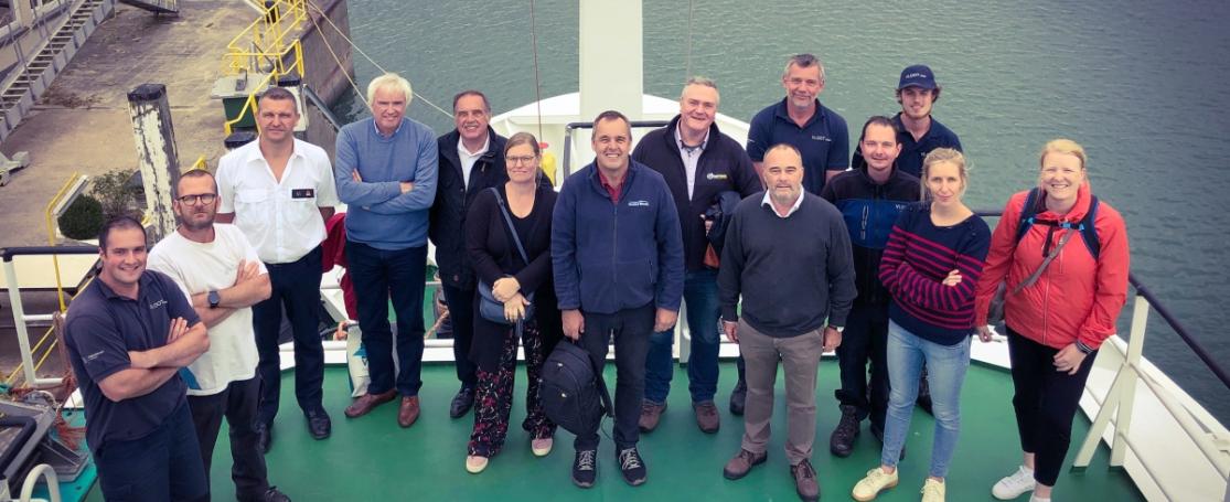 Bestuursorgaan VLIZ op RV Simon Stevin sept2019