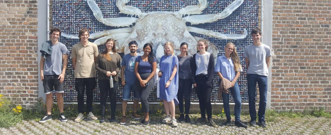 De jobstudenten op het VLIZ anno 2019