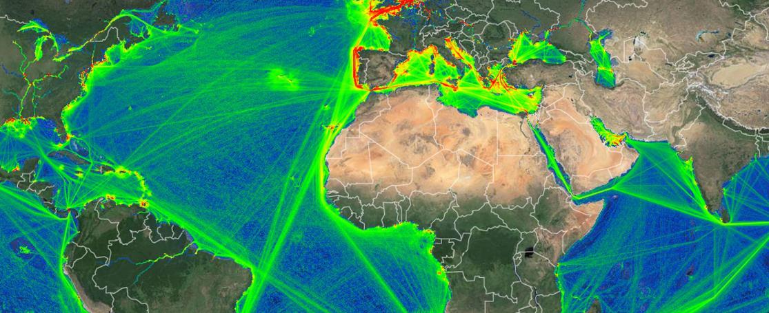 Scheepsbewegingen online volgen via MarineTraffic