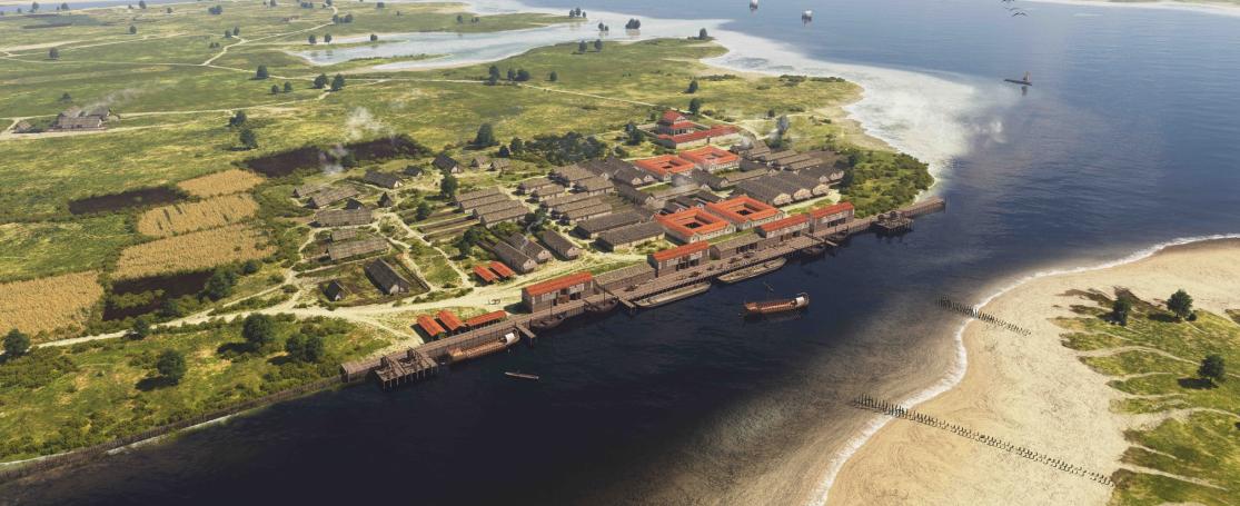 Colijnsplaat in de Romeinse tijd