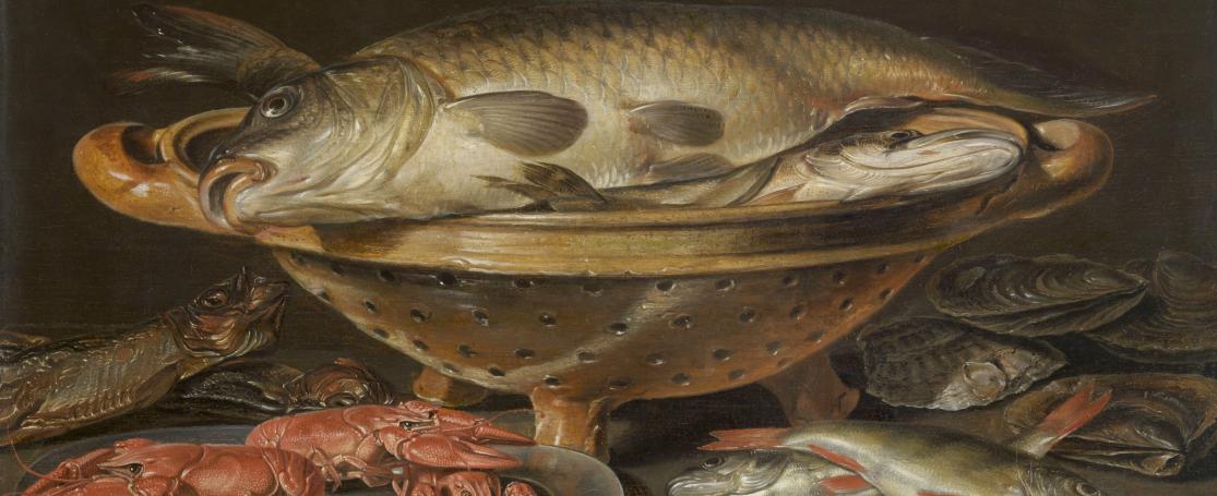 Stilleven met vis