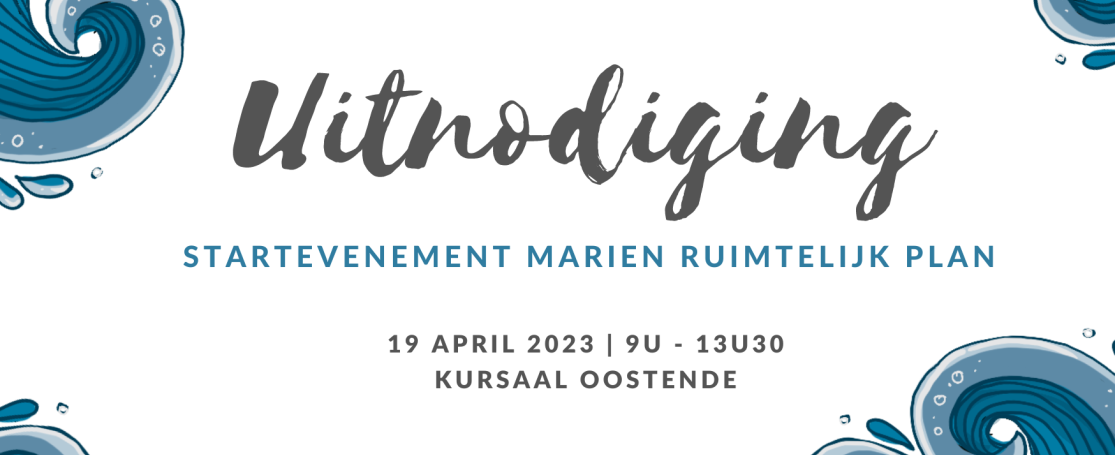 uitnodiging startevenment herziening marien ruimtelijk plan