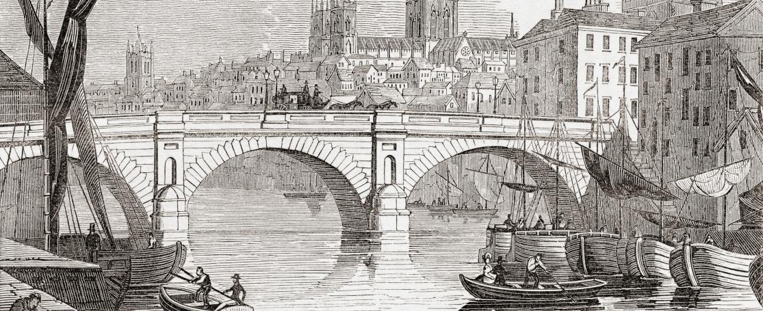 Zicht op York, Engeland in 18de eeuw