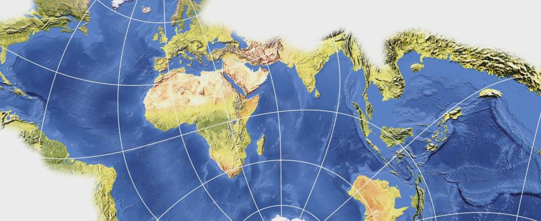 Er is slechts 1 oceaan - Spilhous projectie 