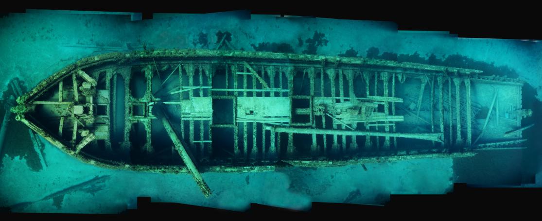 Scheepswrak bestudeerd door James Delgado