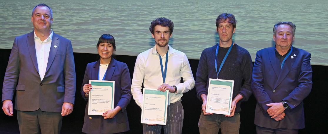 VLIZ award winnaars 2023 op VMSD2024