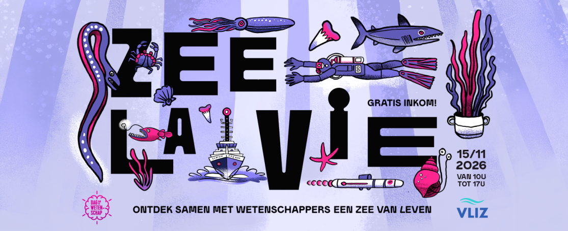 Campagnebeeld Dag van de Wetenschap - Zee la Vie