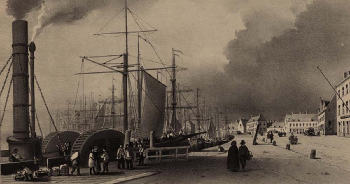 Kijkboek: Oostende rond 1850