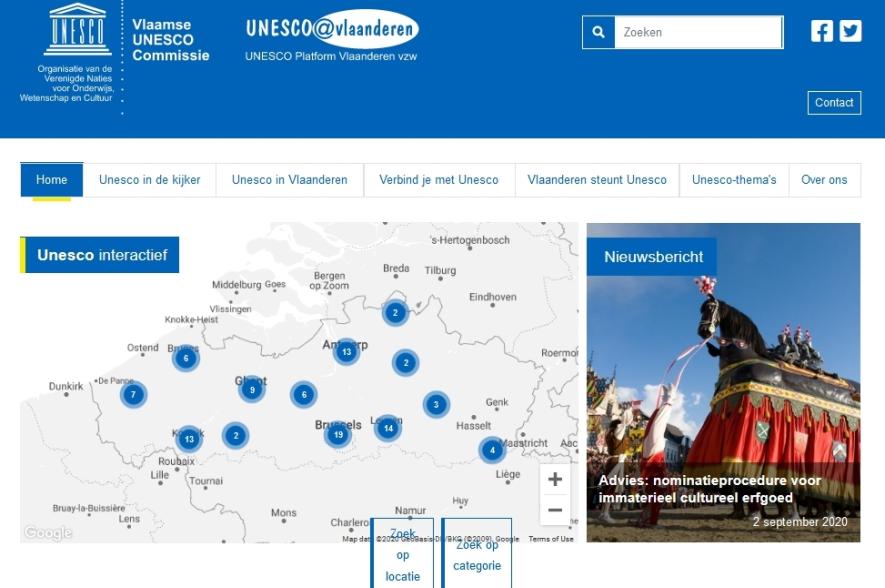 screenshot website VUC