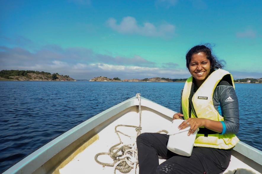 Anjali Gopakumar wint de VLIZ Master Thesis Award 2020