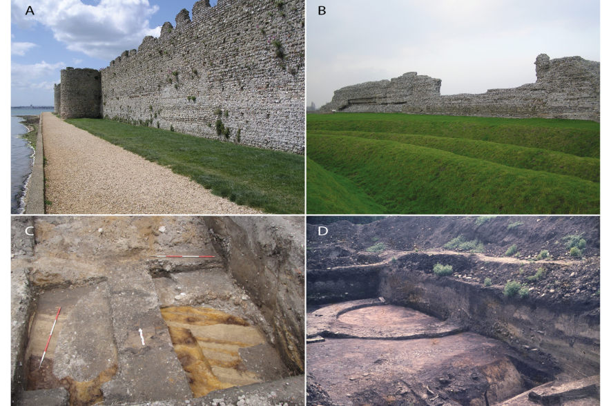 Restanten van Romeinse forten
