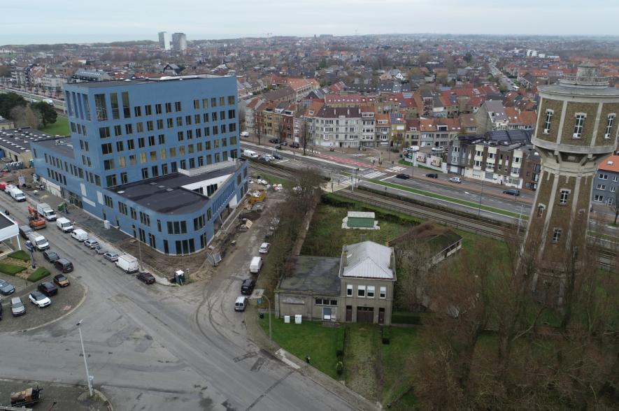 InnovOcean Campus vanuit de lucht