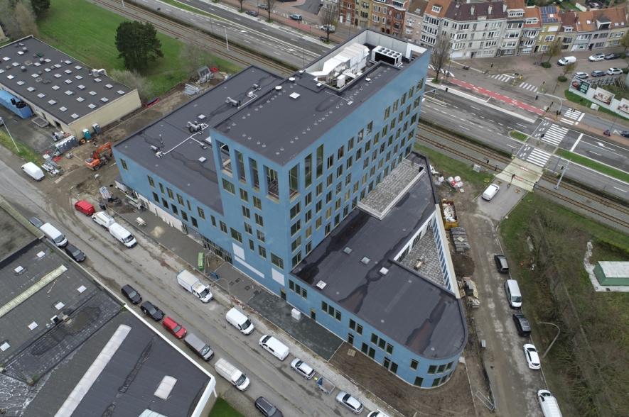 InnovOcean Campus vanuit de lucht