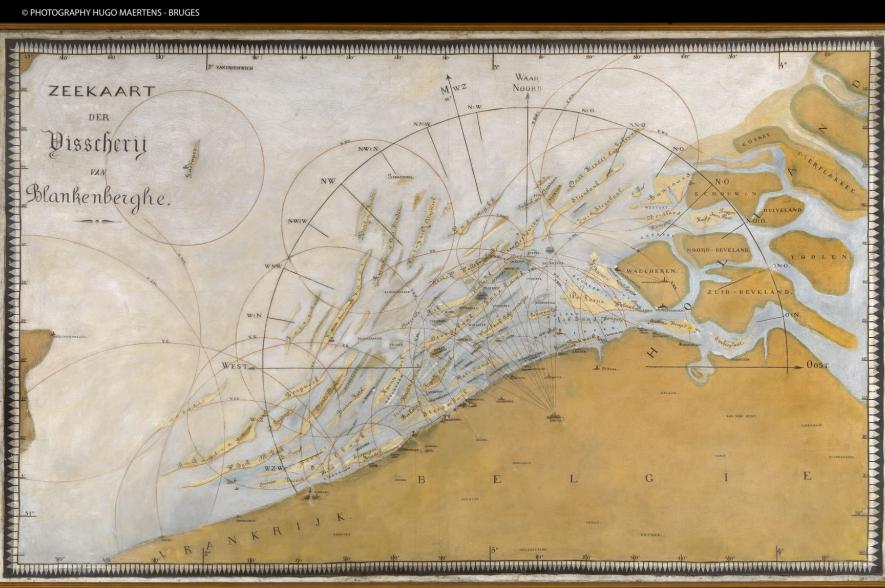 Zeekaart der Visscherij van Blankenberge (1899-1900)