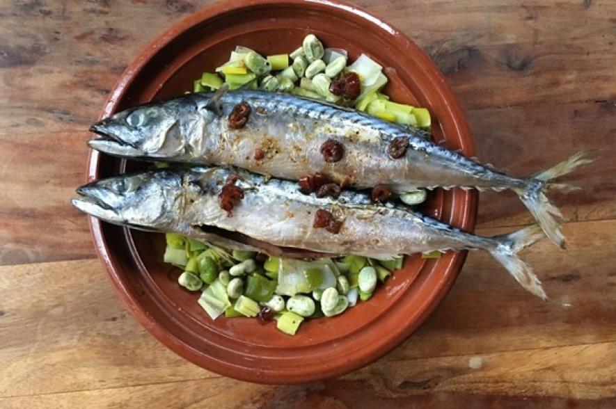 Makreel met dadels