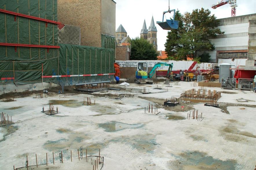 De zone waar de ‘boot van Oostende’ zich bevindt is opnieuw gebetonneerd