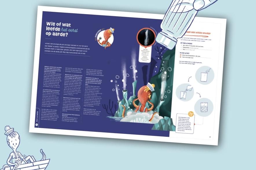 pagina uit het doeboek Wild van water