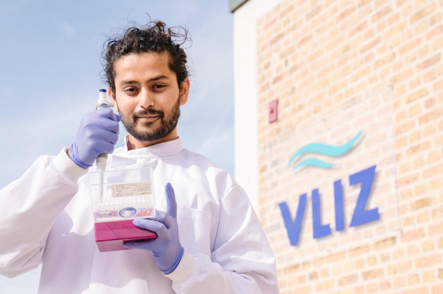 Doctoraatsonderzoeker Hisham Shaikh