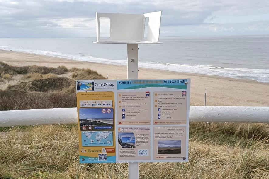 CoastSnap-station Raversijde